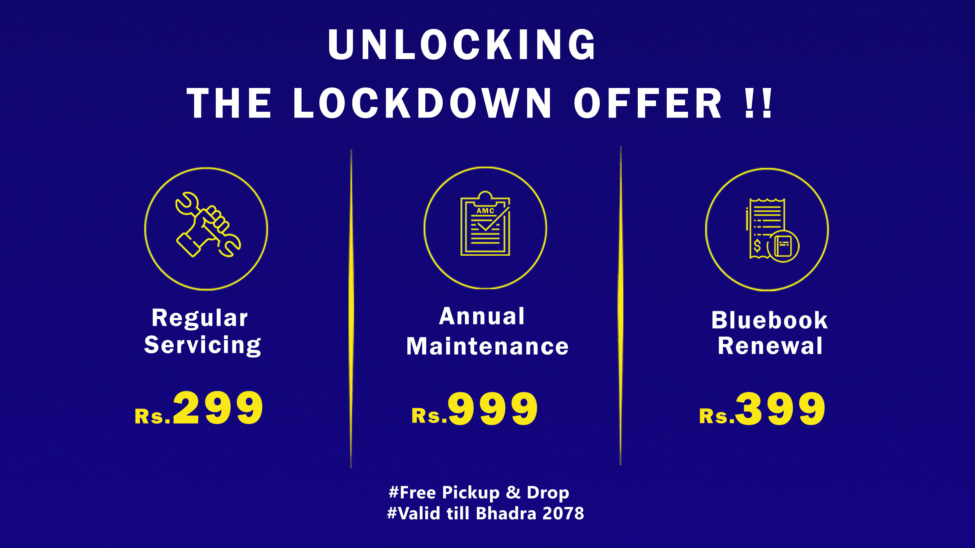 Unlock The Lockdown Offer!!